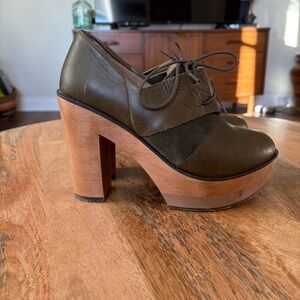 Cubanas Platform Lace-Up Heels – Anthropologie Era